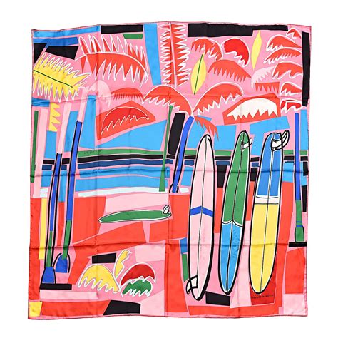 hermes sea surf fun scarf